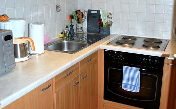 kitchen, Foto: Frankes Ferienhäuschen am Scharmützelsee