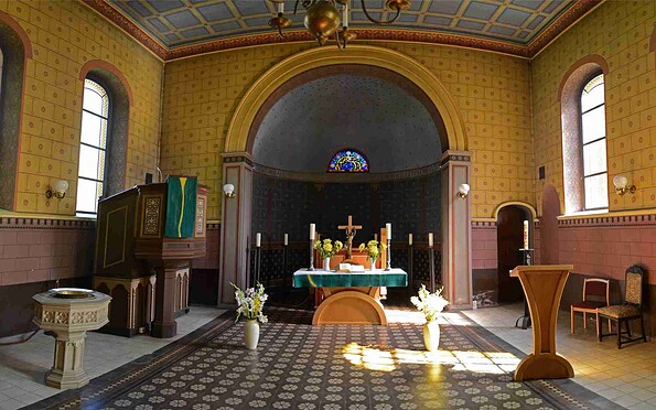 Kirche Ribbeck - Kircheninnenraum, Foto: Kirche Ribbeck, Lizenz: Kirche Ribbeck