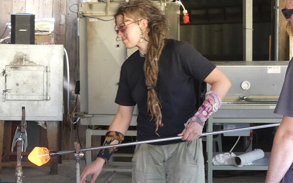 Glasschmelzofen, Foto: FV Grimnitzer Glashütten e.V., Lizenz: FV Grimnitzer Glashütten e.V.