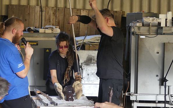 Glasschmelzofen, Foto: FV Grimnitzer Glashütten e.V., Lizenz: FV Grimnitzer Glashütten e.V.