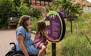 Erlebnisstation im "Garten der Sinne", Foto: Steffen Lehmann, Lizenz: TMB-Fotoarchiv