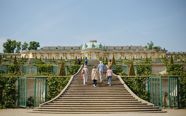Schloss Sanssouci, Foto: Julia Nimke, Lizenz: PMSG SPSG