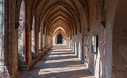 Kreuzgang im Kloster Chorin, Foto: Thomas Vossbeck, Lizenz: Eigenbetrieb Kloster Chorin