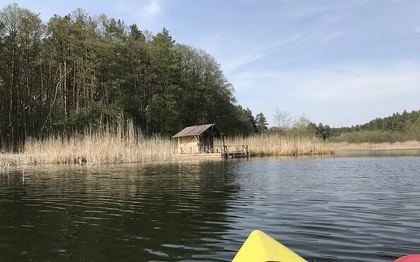 Kolbatzer Mühle, canoe tour, Foto: Anet Hoppe