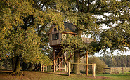 Baumhaus Hexenhaus, Foto: Lisa Wurth, Lizenz: Baumhaushotel Uckermark