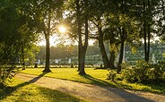 Abendstimmung im Park Sanssouci, Foto: Sophie Soike, Lizenz: PMSG