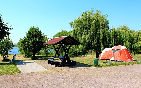 Zeltplatz Wasserwanderraststation Mühlberg, Foto: Christoph Nawroth, Foto: Christoph Nawroth, Lizenz: Christoph Nawroth