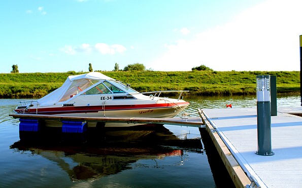 Bootsanleger Wasserwanderraststation Mühlberg, Foto: Christoph Nawroth, Foto: Christoph Nawroth, Lizenz: Christoph Nawroth