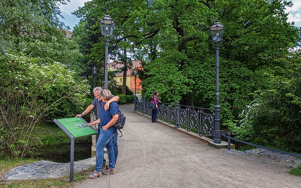 Lennépark in Frankfurt (Oder), Foto: Florian Läufer, Lizenz: Seenland Oder-Spree