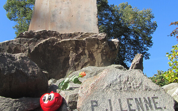monument at Lennépark in Frankfurt (Oder), Foto: Peter Gudlowski