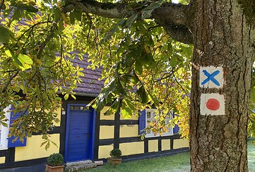 Markierung Märkischer Landweg, Foto: Alena Lampe, Lizenz: TMU GmbH