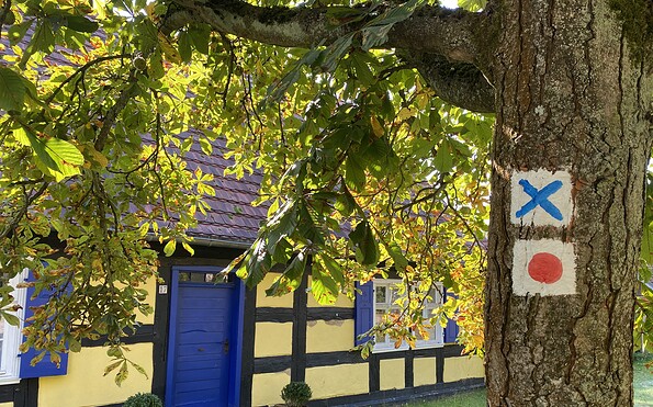 Markierung Märkischer Landweg, Foto: Alena Lampe, Lizenz: TMU GmbH