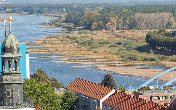 Blick von der Marienkirche in Frankfurt (Oder), Foto: Florian Läufer, Lizenz: Seenland Oder-Spree e.V