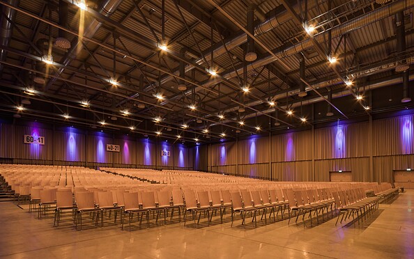 Exhibition hall, Foto: Messe- und Veranstaltungs GmbH , Lizenz: Messe- und Veranstaltungs GmbH