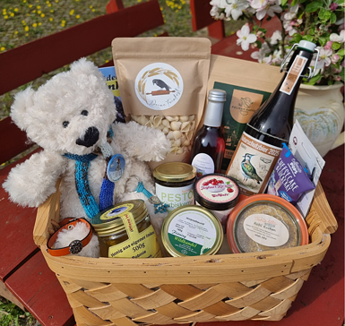 Produkte aus Regionalladen im NaturParkZentrum, Foto: Hanna Präger, Lizenz: Landschafts-Förderverein NNN e.V.