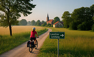 Radweg Lausitzer Landweg, Foto: Stephanie Mai, Lizenz: Stephanie Mai