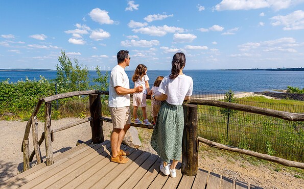 Aussichtspunkt auf den Cottbuser Ostsee in der Nähe des Einlaufbauwerkes, Foto: Andreas Franke, Lizenz: Andreas Franke