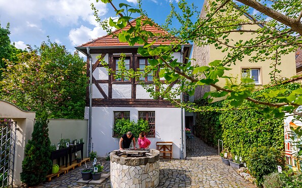 Innenhof des Brandenburgischen Apothekenmuseums , Foto: Andreas Franke, Lizenz: Andreas Franke