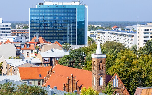 Cottbus von oben, Foto: Andreas Franke, Lizenz: Andreas Franke