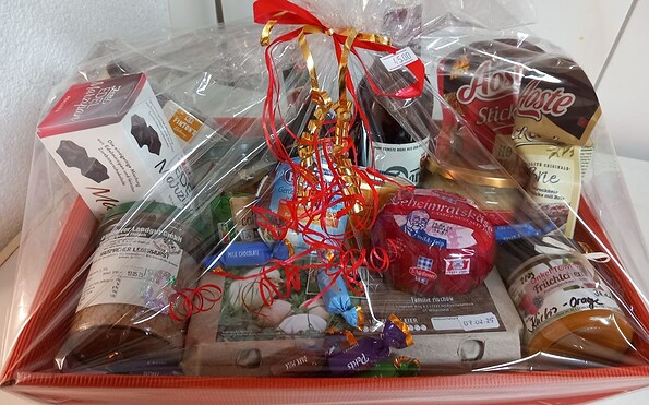 Gift basket service, Foto: Daniela Müller-Scharbert, Lizenz: Daniela Müller-Scharbert