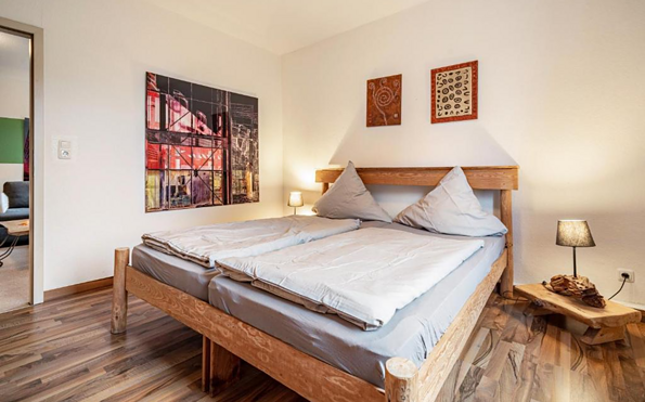 Ferienwohnung, Beispiel Schlafzimmer
