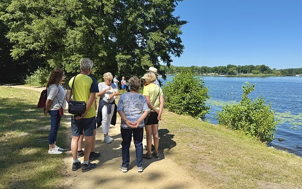 Ortsführung mit Claudia Goerke, Foto: Kultur- und Tourismusamt Schwielowsee