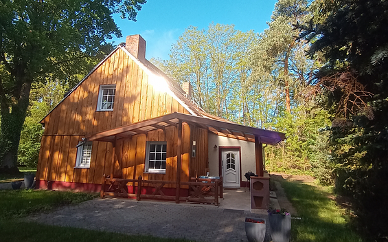 Ferienhaus mit dem Rad, Foto: Ferienhaus mit dem Rad, Lizenz: Amt Burg (Spreewald)