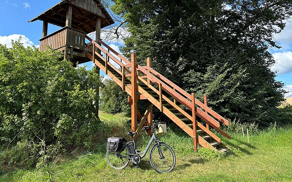 Beobachtungsturm bei Parlow, Foto: Alena Lampe, Lizenz: TMU GmbH