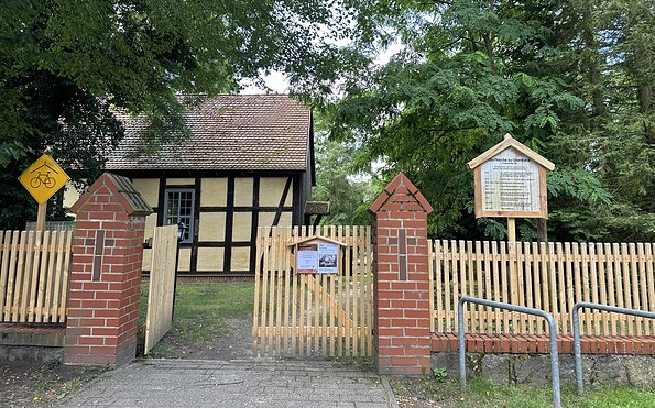 Fahrradkirche Glambeck, Foto: Alena Lampe, Lizenz: TMU GmbH
