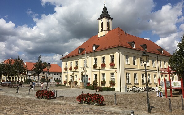 Marktplatz Angermünde, Foto: Anet Hoppe
