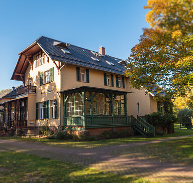 Klostergartenhotel im Herbst, Foto: Baumann, Lizenz: Tourismusverband Prignitz e.V.