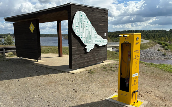 ADAC Radservicestation 550 Blunodamm Elsterheide, Foto: ADAC Sachsen e.V., Lizenz: ADAC Sachsen e.V.