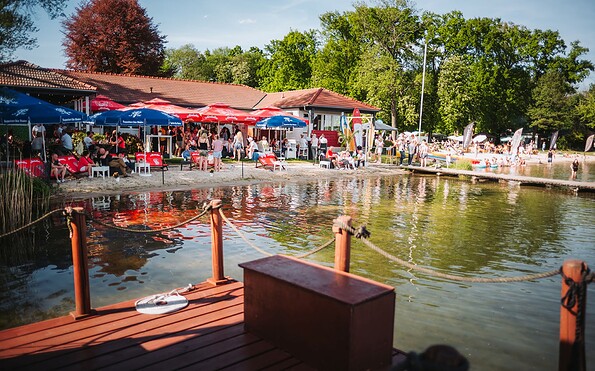 Beachbar-Strandbar, Foto: Kati Fahlisch, Hannes Luschnig , Lizenz: Strandbad Storkow
