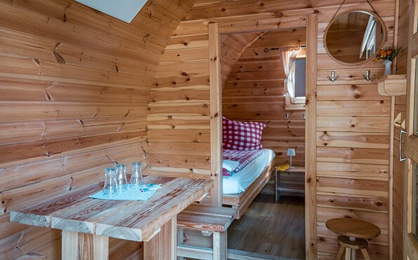 MiniHotel Innenaufnahme, Foto: Antje Schreckenbach