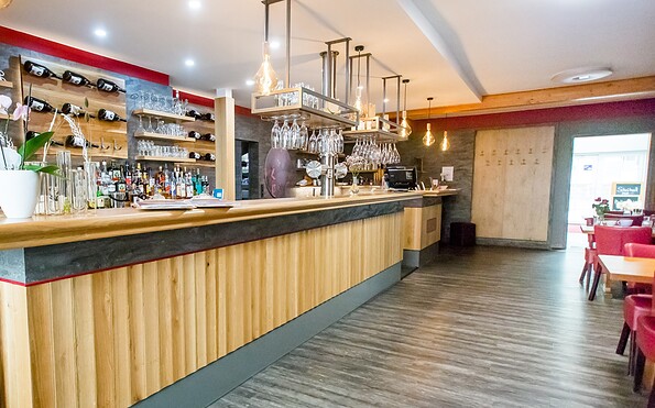 Tresen/ Rezeption , Foto: Judith Usarek-Hinze