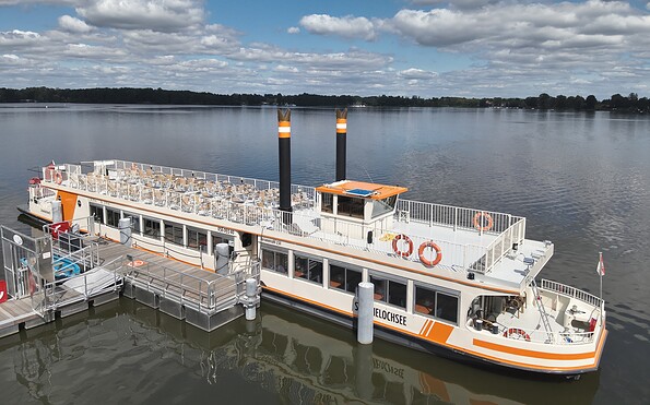 Das Fahrgastschiff "Schwielochsee", Foto: TEG, Lizenz: TEG