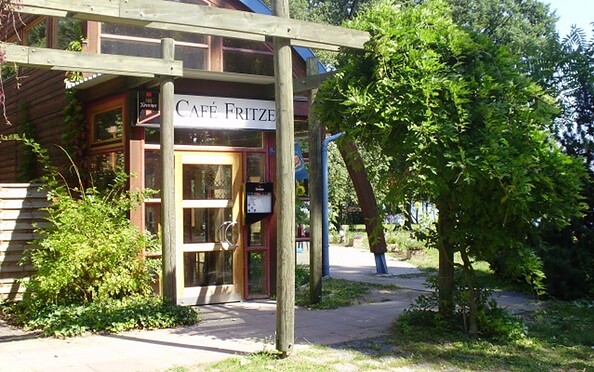 KIEZ Bollmannsruh Café Eingang, Foto: KIEZ Bollmannsruh , Lizenz: KIEZ Bollmannsruh