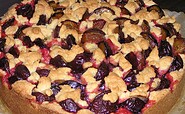 Pflaumenkuchen, Foto: U. Schünemann, , Lizenz: Handweavery Geltow
