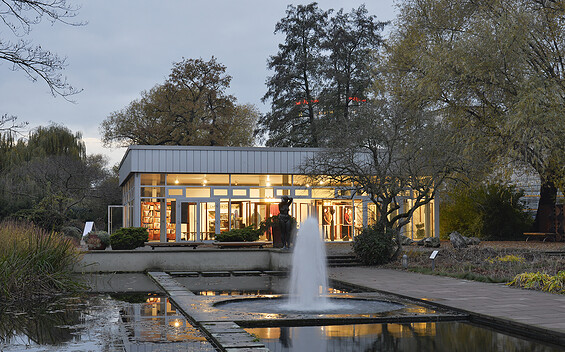 Ausstellungspavillon des Brandenburgischen Kunstvereins Potsdam e.V., Foto: Michael Lüder / BKV Potsdam, Lizenz: BKV Potsdam e.V.