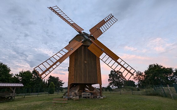Windmill Fürstlich Drehna, Foto: Peter Fischer , Lizenz: Peter Fischer