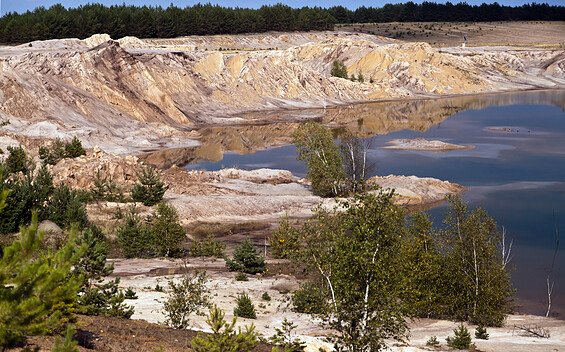 Look over lake Stiebsdorfer See, Foto: Ralf Donat, Lizenz: Naturpark Niederlausiter Landrücken