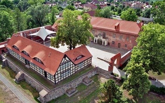 Burg Storkow - Luftaufnahme