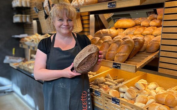 Grünlers Backshop in Borgsdorf, Foto: Katja Grünler-Erchinger