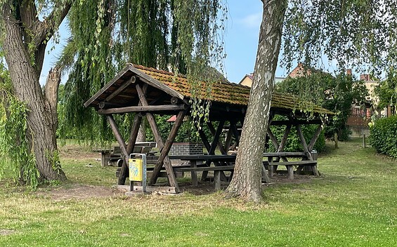 Biwakplatz Grütz, Foto: Claudia Hesse, Lizenz: Natur- und Sternenpark Westhavelland