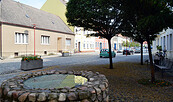 Brunnen in Kirchhain, Foto: Elke Steinitz, Lizenz: Elke Steinitz