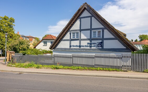 Außenansicht Museum der Havelländischen Malerkolonie, Foto: Martin Karnbach, Lizenz: Gemeinde Schwielowsee