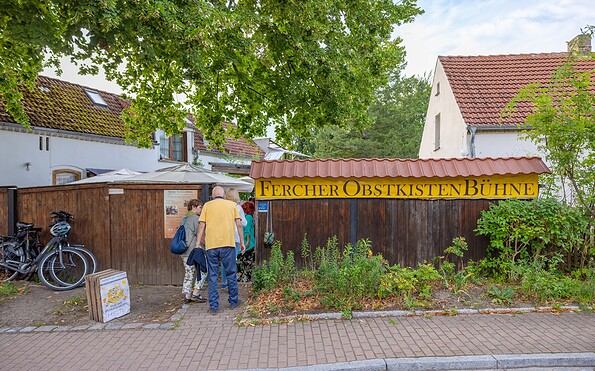Fercher ObstkistenBühne, Foto: Martin Karnbach, Lizenz: Gemeinde Schwielowsee