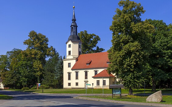 Pöppelmannkirche Lebusa, Foto: Andreas Franke, Lizenz: Andreas Franke