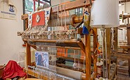 Die Webstühle in der Handweberei, Foto: Martin Karnbach, Lizenz: Gemeinde Schwielowsee