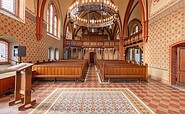 Innenansicht der Dorfkirche Geltow, Foto: Martin Karnbach, Lizenz: Gemeinde Schwielowsee